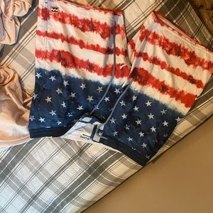 Billabong swim shorts.